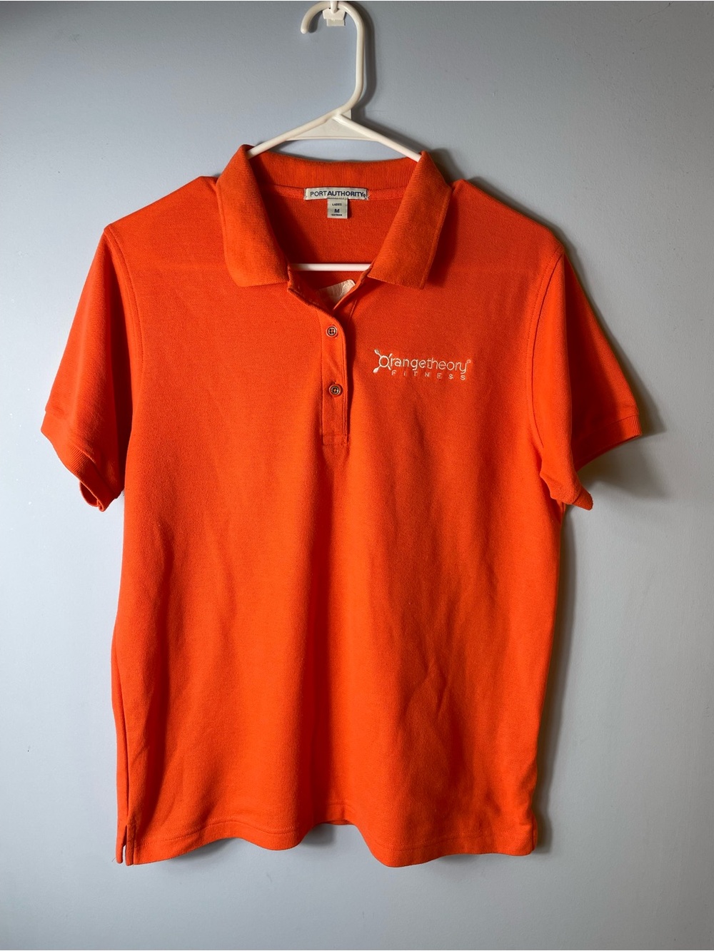 Orange Theory Fitness Orange Polo Shirt